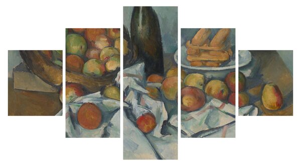 Obraz - Paul Cezanne, The Basket of Apples, reprodukcje (125x70 cm)