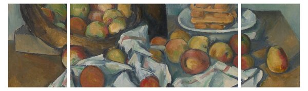 Obraz - Paul Cezanne, The Basket of Apples, reprodukcje (170x50 cm)