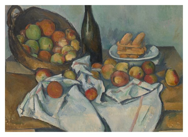 Obraz - Paul Cezanne, The Basket of Apples, reprodukcje (70x50 cm)