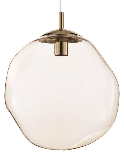 Lampa wisząca szklana Sol TK Lighting, możliwość ściemniania, przezroczysty / transparentny, salon / jadalnia, szkło, nowoczesny