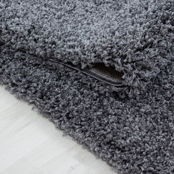 Ciemnoszary chodnik 80x250 cm Life – Ayyildiz Carpets