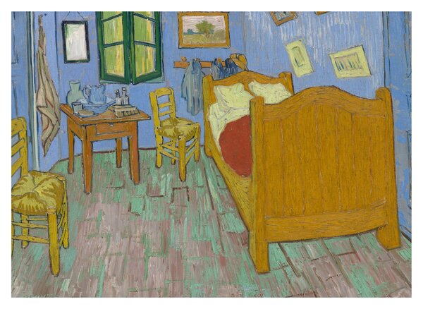 Obraz - Vincent van Gogh, The Bedroom, reprodukcje (70x50 cm)