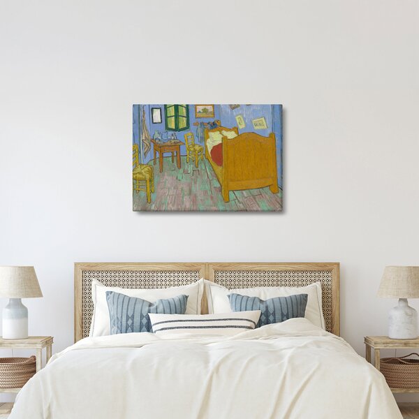 Obraz - Vincent van Gogh, The Bedroom, reprodukcje (70x50 cm)
