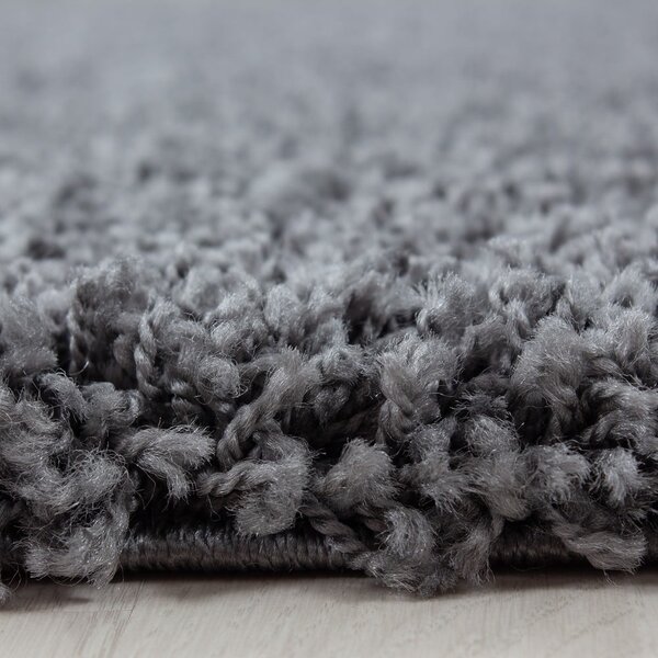 Ciemnoszary chodnik 80x250 cm Life – Ayyildiz Carpets