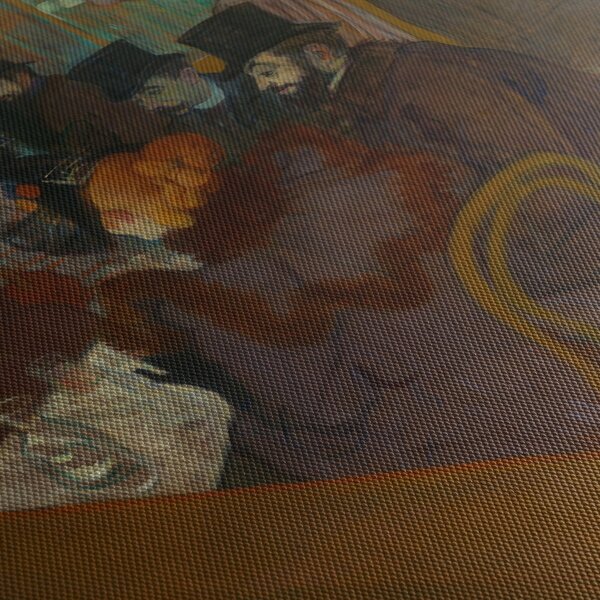 Obraz - Henri de Toulouse-Lautrec, At the Moulin Rouge, reprodukcje (125x70 cm)