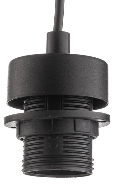 Lampa wisząca szklana Cubus TK Lighting, możliwość ściemniania, przezroczysty / transparentny, salon / jadalnia, szkło, nowoczesny