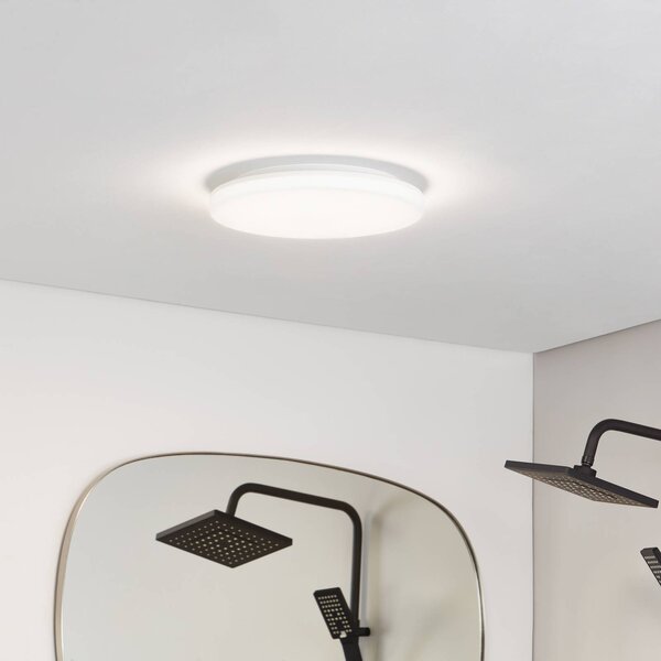 Lampa sufitowa LED Artin PRIOS, biały / opal, łazienka, tworzywo sztuczne, nowoczesny
