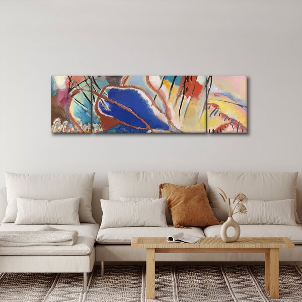 Obraz - Vasily Kandinsky, Improvisation No. 30 (Cannons), reprodukcje (170x50 cm)