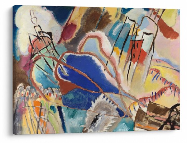 Obraz - Vasily Kandinsky, Improvisation No. 30 (Cannons), reprodukcje (70x50 cm)