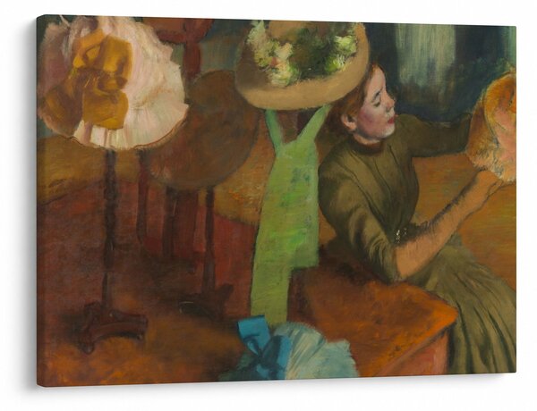 Obraz - Edgar Degas, The Millinery Shop, reprodukcje (70x50 cm)