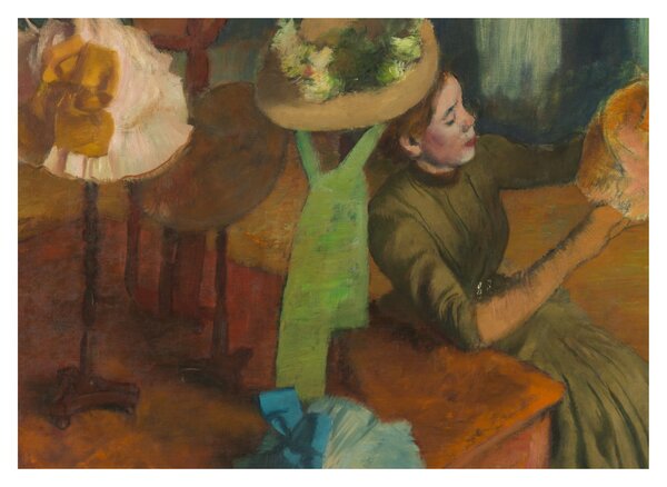 Obraz - Edgar Degas, The Millinery Shop, reprodukcje (70x50 cm)