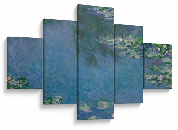 Obraz - Claude Monet, Water Lilies, reprodukcje (125x70 cm)