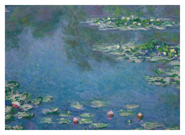 Obraz - Claude Monet, Water Lilies, reprodukcje (70x50 cm)