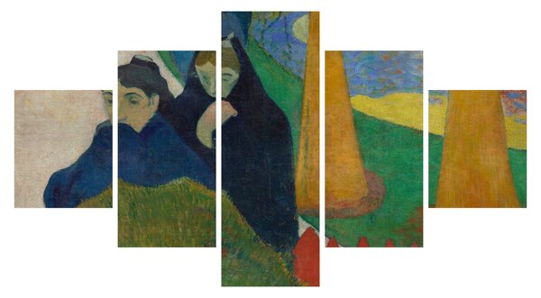 Obraz - Paul Gauguin, Arlésiennes (Mistral) , reprodukcje (125x70 cm)