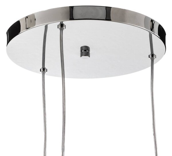 Lampa wisząca Jasse Argon, możliwość ściemniania, salon / jadalnia, metal, nowoczesny