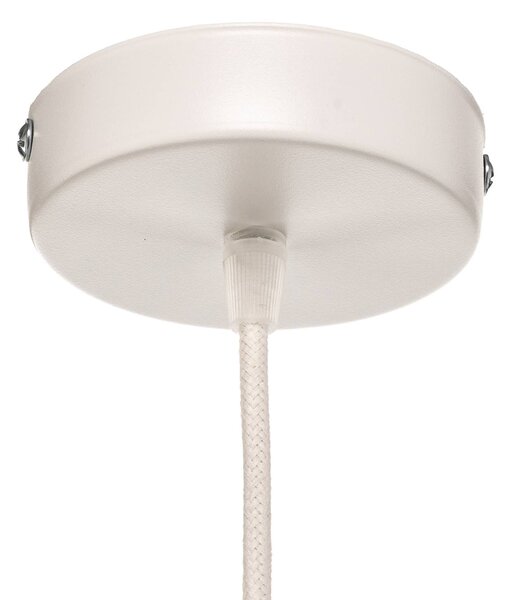 Lampa wisząca Jute cylinder Duolla, możliwość ściemniania, brązowy / rdzawy, salon / jadalnia, tkanina / materiał / jedwab, dworkowy / rustykalny