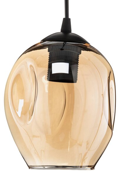 Lampa wisząca szklana Starla EMIBIG LIGHTING, możliwość ściemniania, czarny, salon / jadalnia, szkło, nowoczesny
