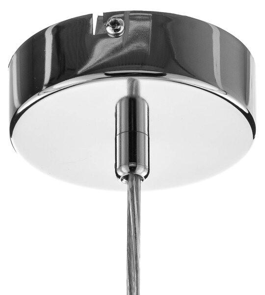 Lampa wisząca Dione ALDEX, możliwość ściemniania, chromowy / srebrny, salon / jadalnia, szkło, nowoczesny