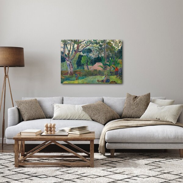 Obraz - Paul Gauguin, Te raau rahi (The Big Tree), reprodukcje (70x50 cm)
