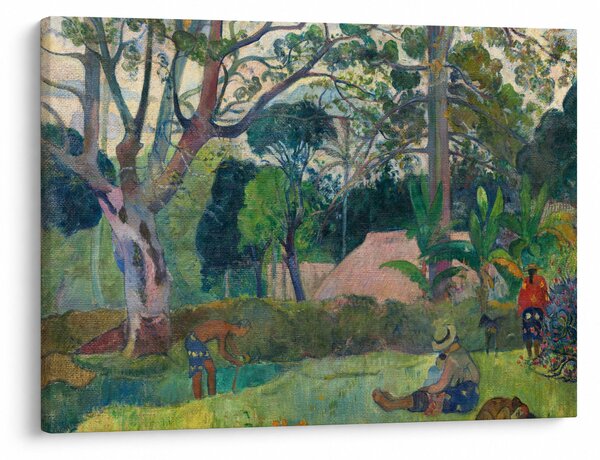 Obraz - Paul Gauguin, Te raau rahi (The Big Tree), reprodukcje (70x50 cm)