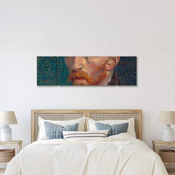 Obraz - Vincent van Gogh, Self-Portrait, reprodukcje (170x50 cm)