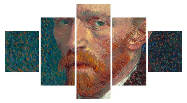 Obraz - Vincent van Gogh, Self-Portrait, reprodukcje (125x70 cm)