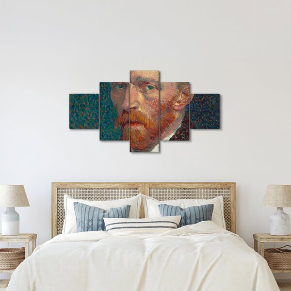 Obraz - Vincent van Gogh, Self-Portrait, reprodukcje (125x70 cm)