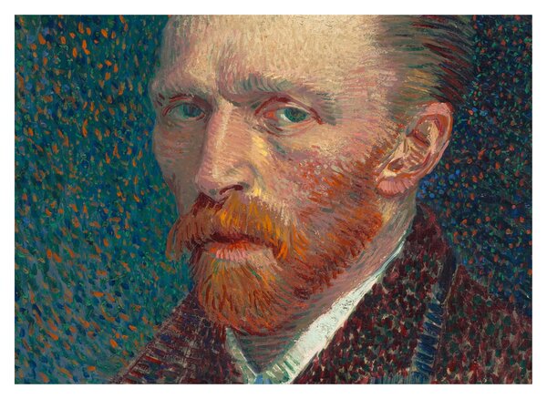 Obraz - Vincent van Gogh, Self-Portrait, reprodukcje (70x50 cm)