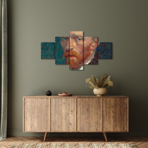 Obraz - Vincent van Gogh, Self-Portrait, reprodukcje (125x70 cm)