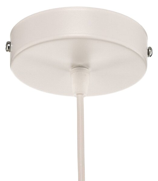 Lampa wisząca Bristol Duolla, możliwość ściemniania, kremowy / amber, salon / jadalnia, tkanina / materiał / jedwab