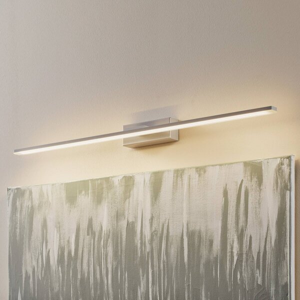 Kinkiet Miroir MCJ, aluminiowy / szary / cynkowy, łazienka, aluminium, nowoczesny