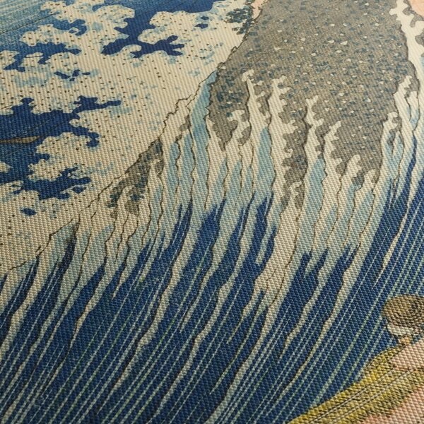 Obraz - Katsushika Hokusai, Fishing Boats at Choshi in Shimosa (Soshu Choshi) , reprodukcje (170x50 cm)