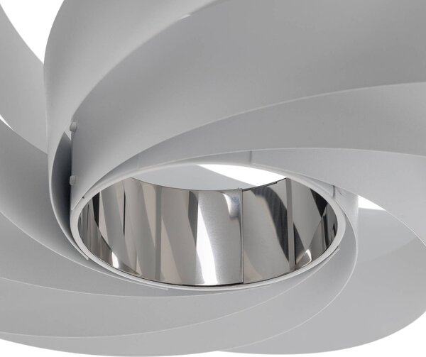 Lampa sufitowa Tori Euluna, możliwość ściemniania, biały / opal, salon / jadalnia, metal, nowoczesny