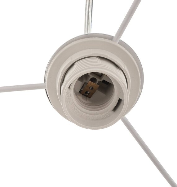 Lampa wisząca Vivien Maco Design, możliwość ściemniania, kremowy / amber, salon / jadalnia, tkanina / materiał / jedwab, nowoczesny