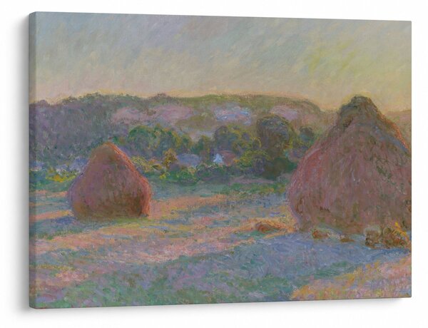 Obraz - Claude Monet, Stacks of Wheat (End of Summer) , reprodukcje (70x50 cm)