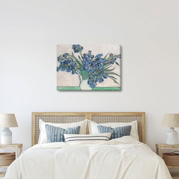 Obraz - Vincent van Gogh, Irises, reprodukcje (70x50 cm)