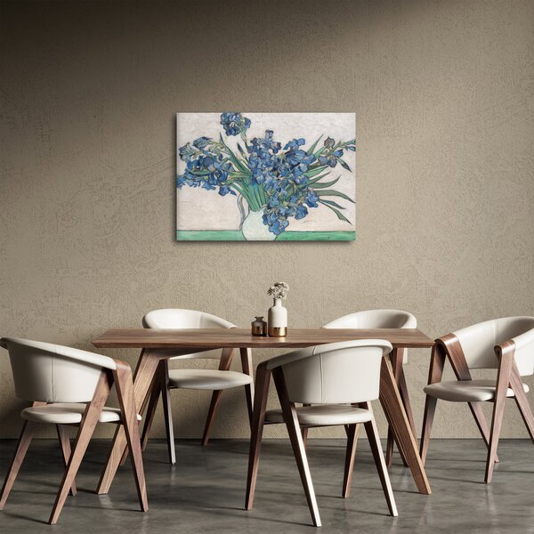 Obraz - Vincent van Gogh, Irises, reprodukcje (70x50 cm)