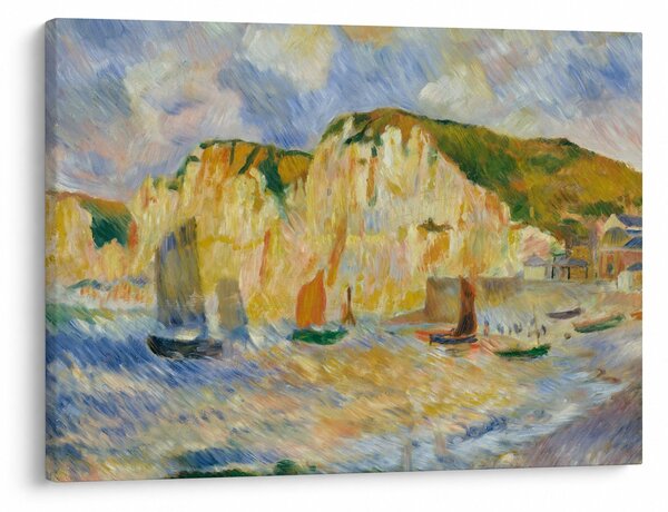 Obraz - Auguste Renoir, Sea and Cliffs, reprodukcje (70x50 cm)