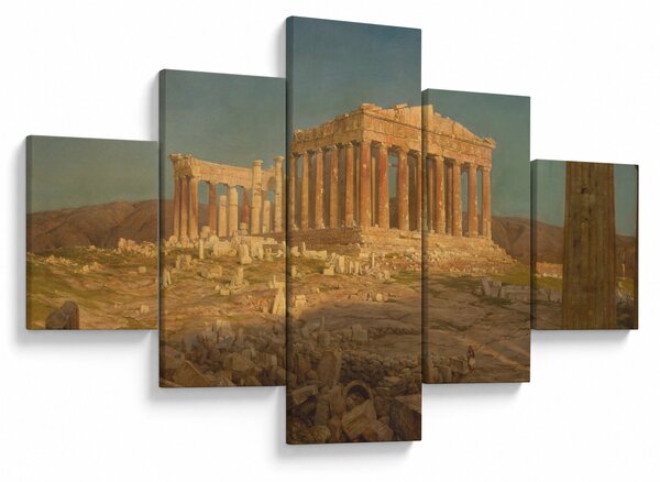 Obraz - Frederic Edwin Church, The Parthenon, reprodukcje (125x70 cm)