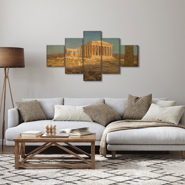 Obraz - Frederic Edwin Church, The Parthenon, reprodukcje (125x70 cm)