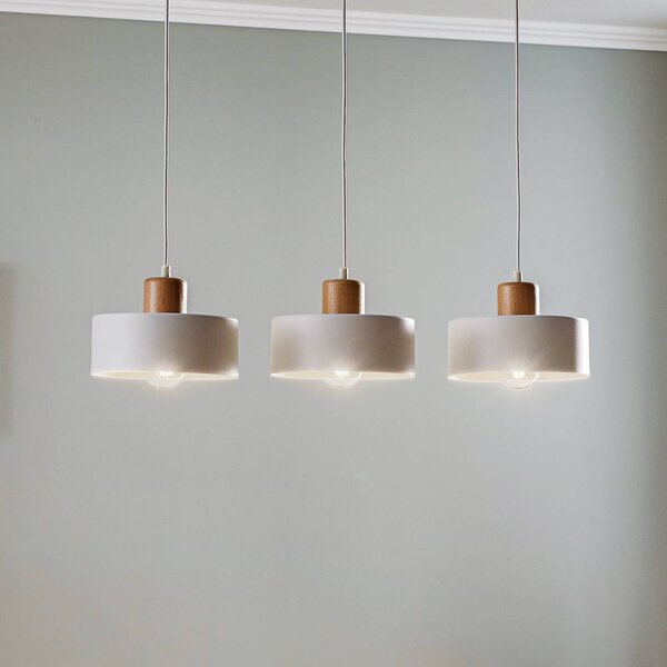 Lampa wisząca Tako EMIBIG LIGHTING, możliwość ściemniania, biały / opal, salon / jadalnia, metal, nowoczesny