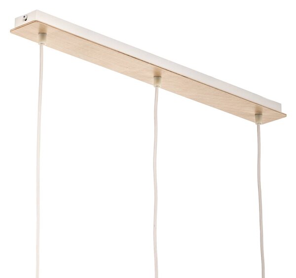 Lampa wisząca Tako EMIBIG LIGHTING, możliwość ściemniania, biały / opal, salon / jadalnia, metal, nowoczesny
