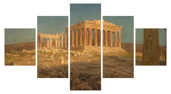 Obraz - Frederic Edwin Church, The Parthenon, reprodukcje (125x70 cm)