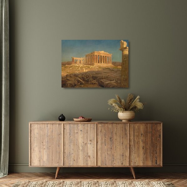 Obraz na szkle - Frederic Edwin Church, The Parthenon, reprodukcje (70x50 cm)
