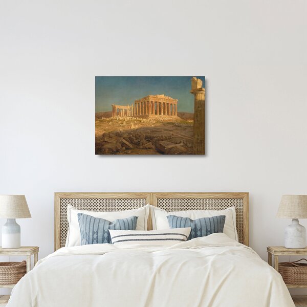Obraz na szkle - Frederic Edwin Church, The Parthenon, reprodukcje (70x50 cm)