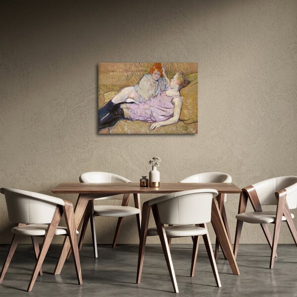 Obraz - Henri de Toulouse-Lautrec, The Sofa, reprodukcje (70x50 cm)