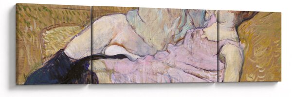 Obraz - Henri de Toulouse-Lautrec, The Sofa, reprodukcje (170x50 cm)