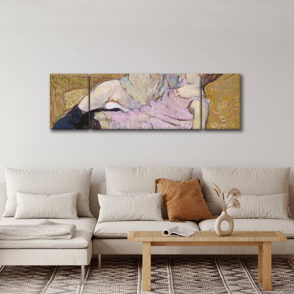 Obraz - Henri de Toulouse-Lautrec, The Sofa, reprodukcje (170x50 cm)