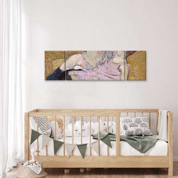 Obraz - Henri de Toulouse-Lautrec, The Sofa, reprodukcje (170x50 cm)