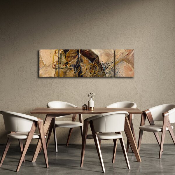 Obraz - Vincent van Gogh, Shoes, reprodukcje (170x50 cm)